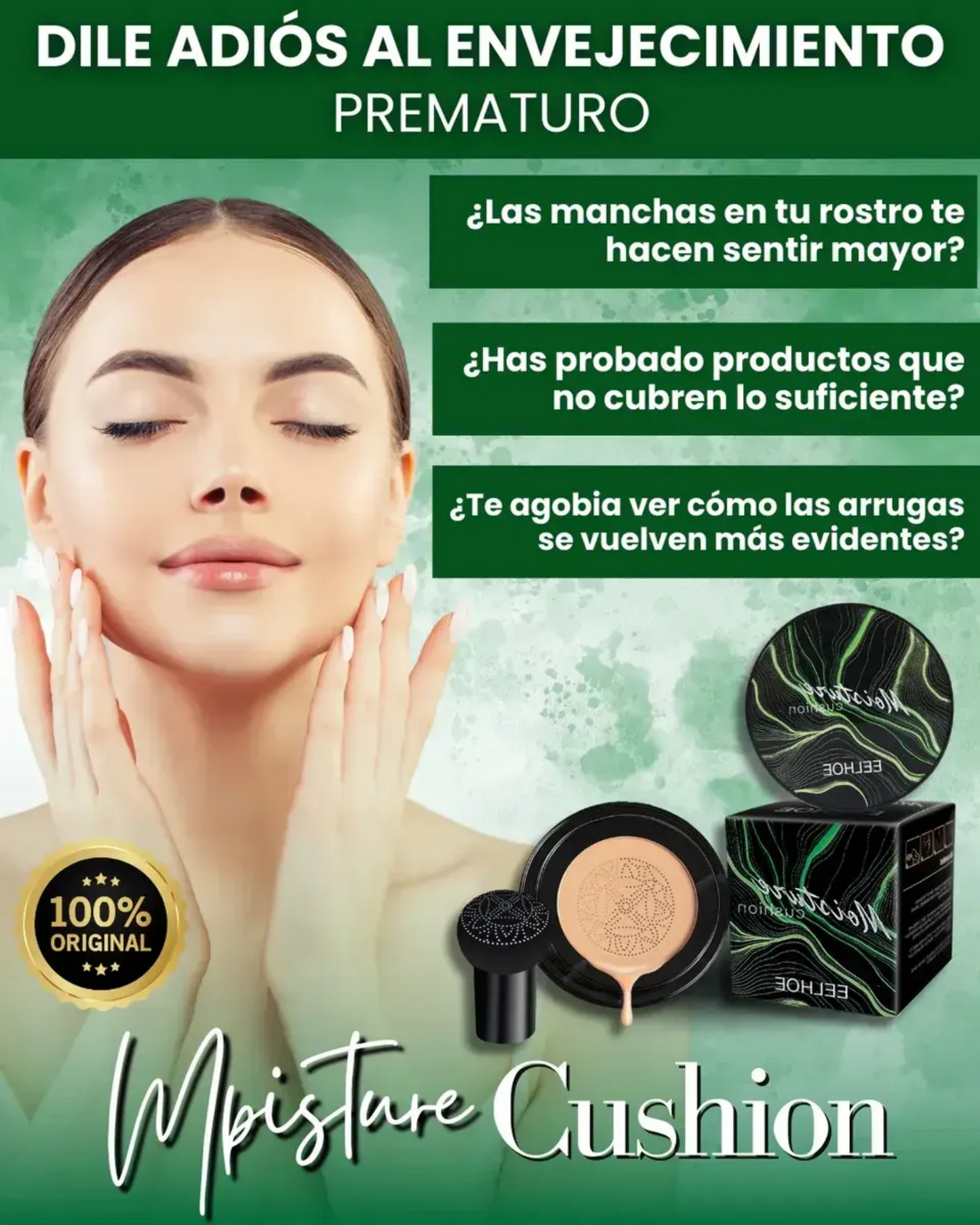 Moisture Glow™ - Base Líquida Hidratante de Alta Cobertura
