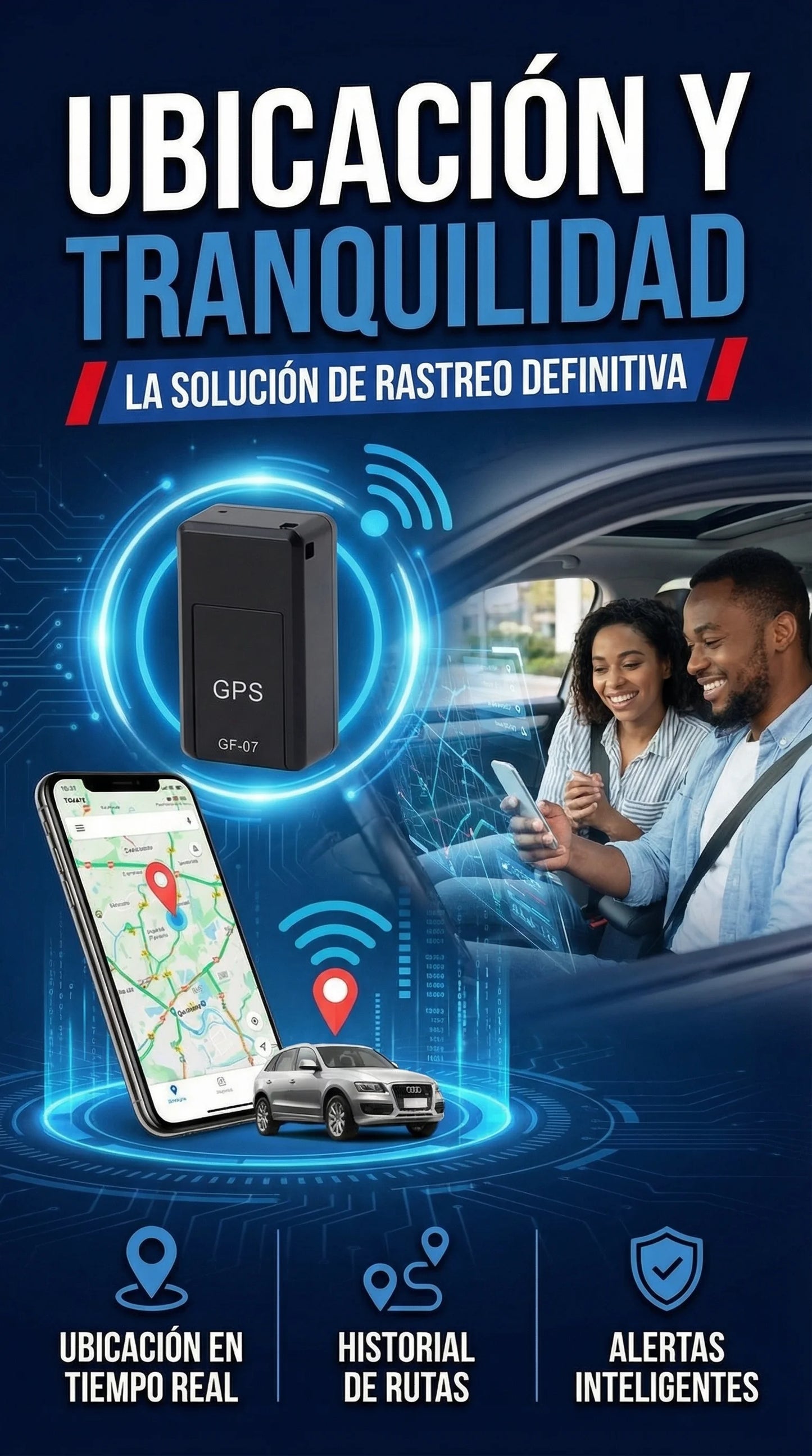 Localizador GPS Multiuso SafeTrack™