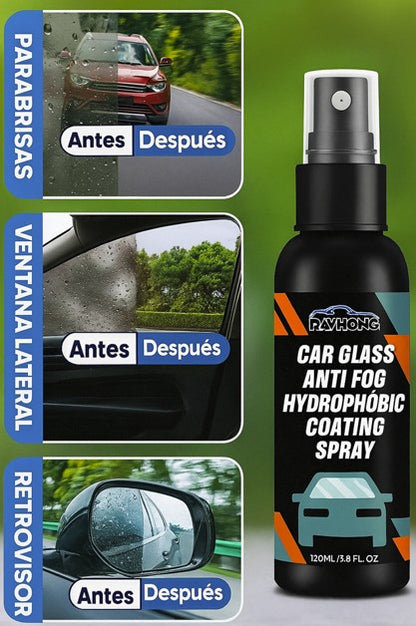 Spray Antiempañante Hidrofóbico para Parabrisas