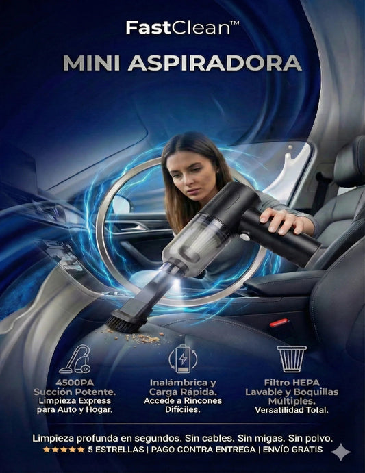 Aspiradora Portatil FastClean™
