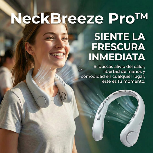 NeckBreeze Pro™ - Ventilador de Cuello Portátil