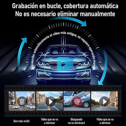 Retrovisor con Dashcam® HD