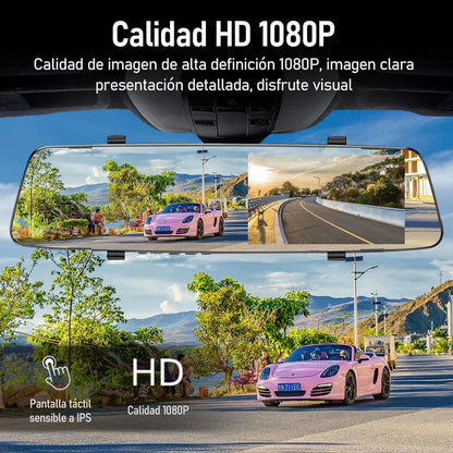 Retrovisor con Dashcam® HD
