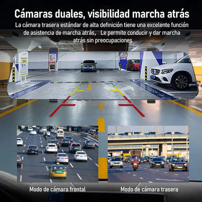 Retrovisor con Dashcam® HD