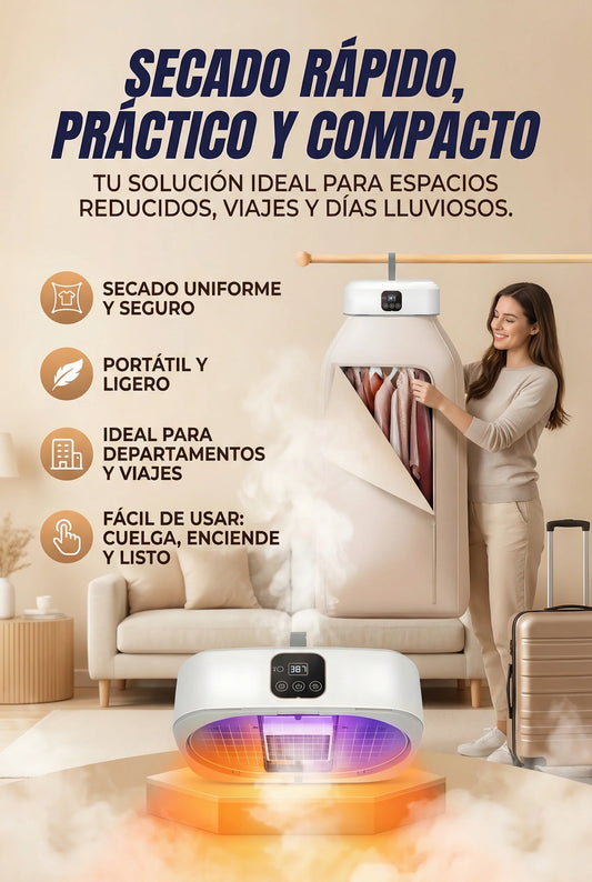 DryGo™ Mini Secadora Portátil